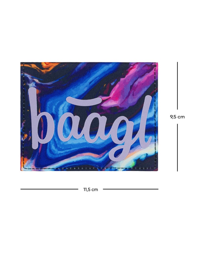 Baagl-Studentengeldbörse-Marble-lila