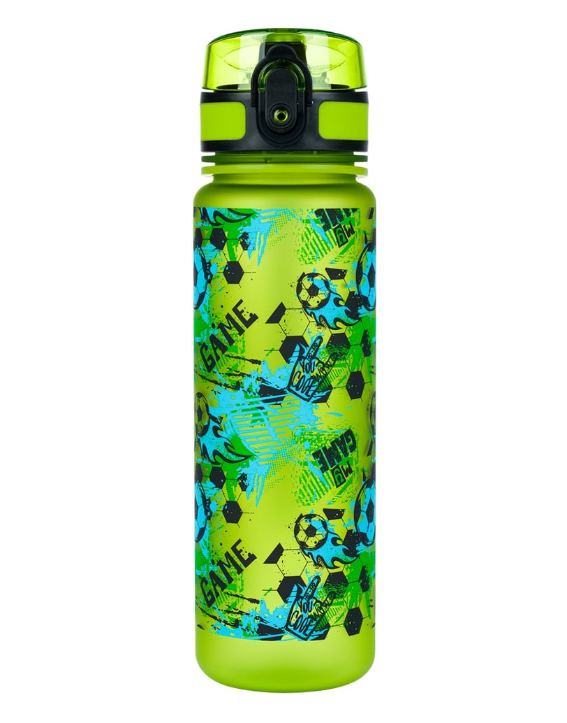 Baagl-Tritan-Trinkflasche-Fotbal-Game,-500-ml-grün