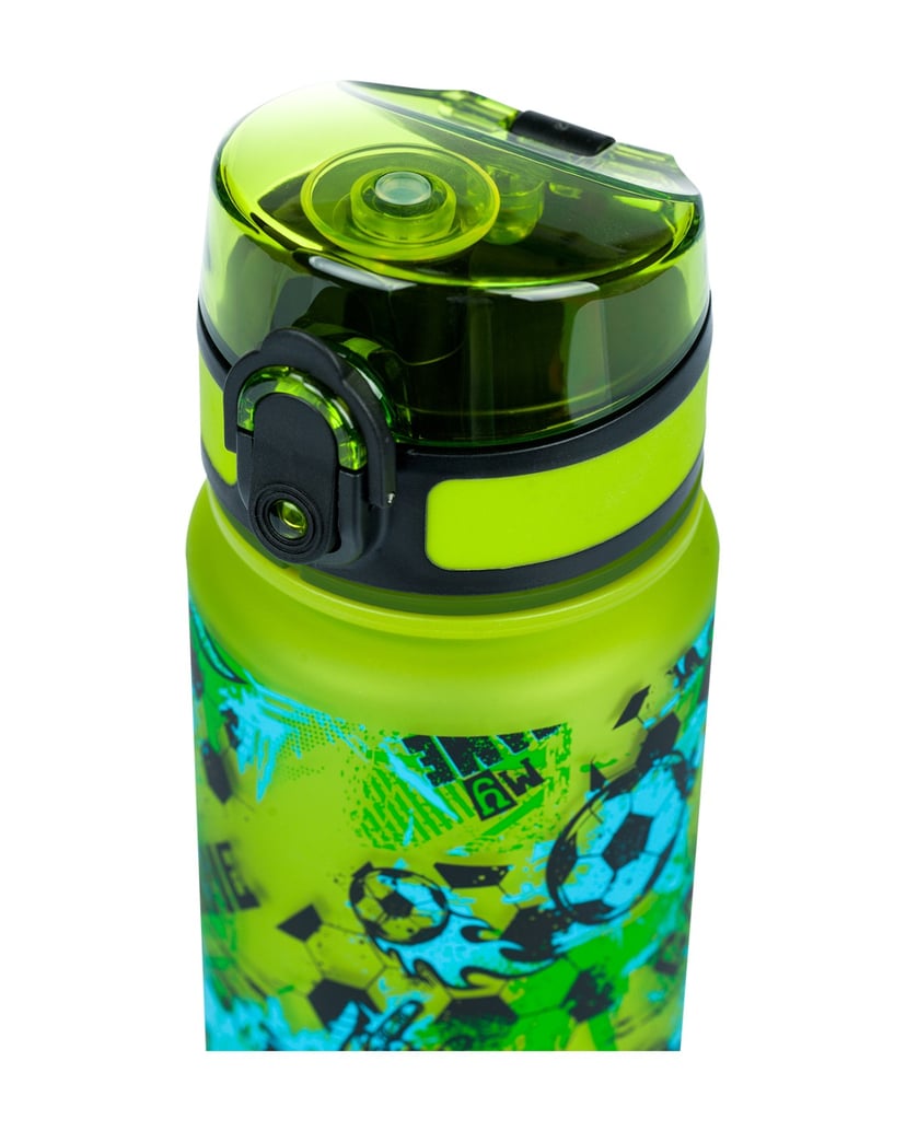 Baagl-Tritan-Trinkflasche-Fotbal-Game,-500-ml-grün