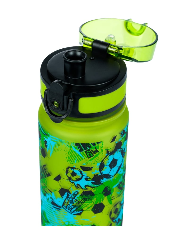 Baagl-Tritan-Trinkflasche-Fotbal-Game,-500-ml-grün