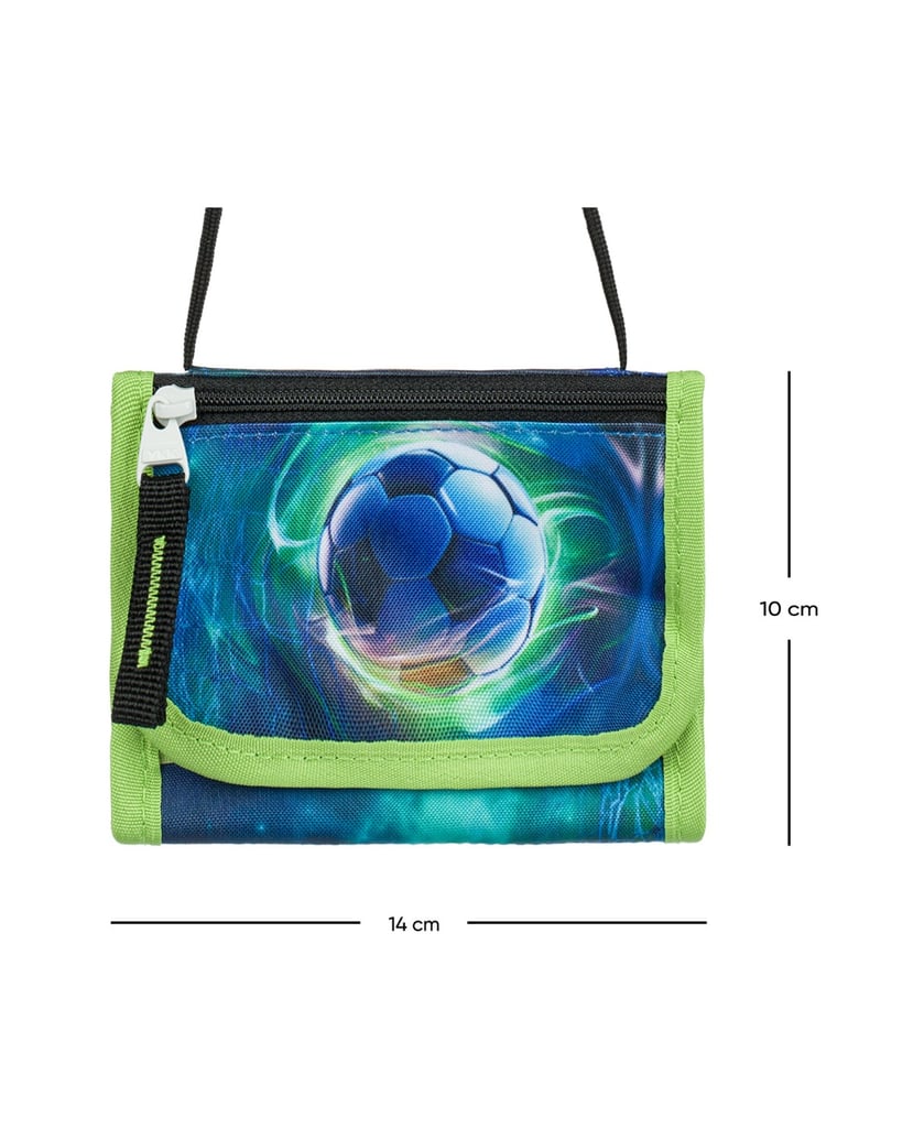Baagl-Brustbeutel-Fußball-Ball-blau