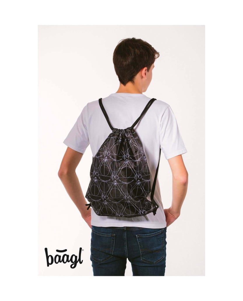 Baagl-Turnbeutel-HP-Deathly-Hallows-schwarz