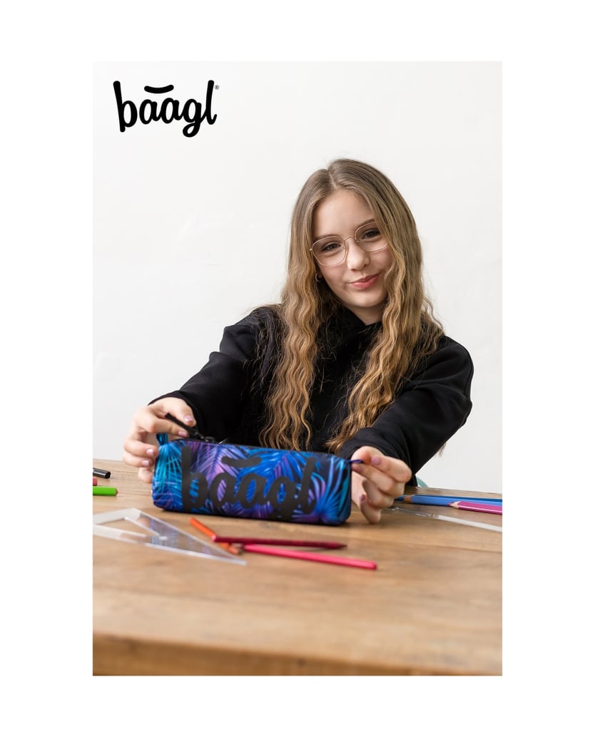 Baagl-Schlampermäppchen-Palm-blau