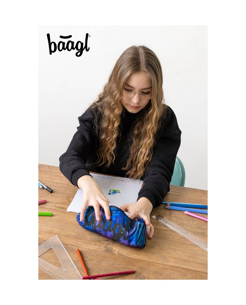 Baagl-Schlampermäppchen-Palm-blau