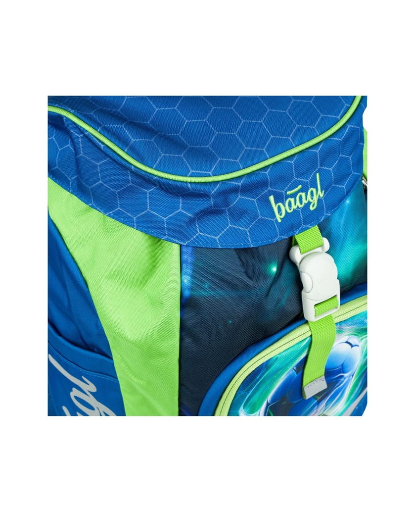Baagl-Schulrucksack-Airy-Fußball-Ball-blau