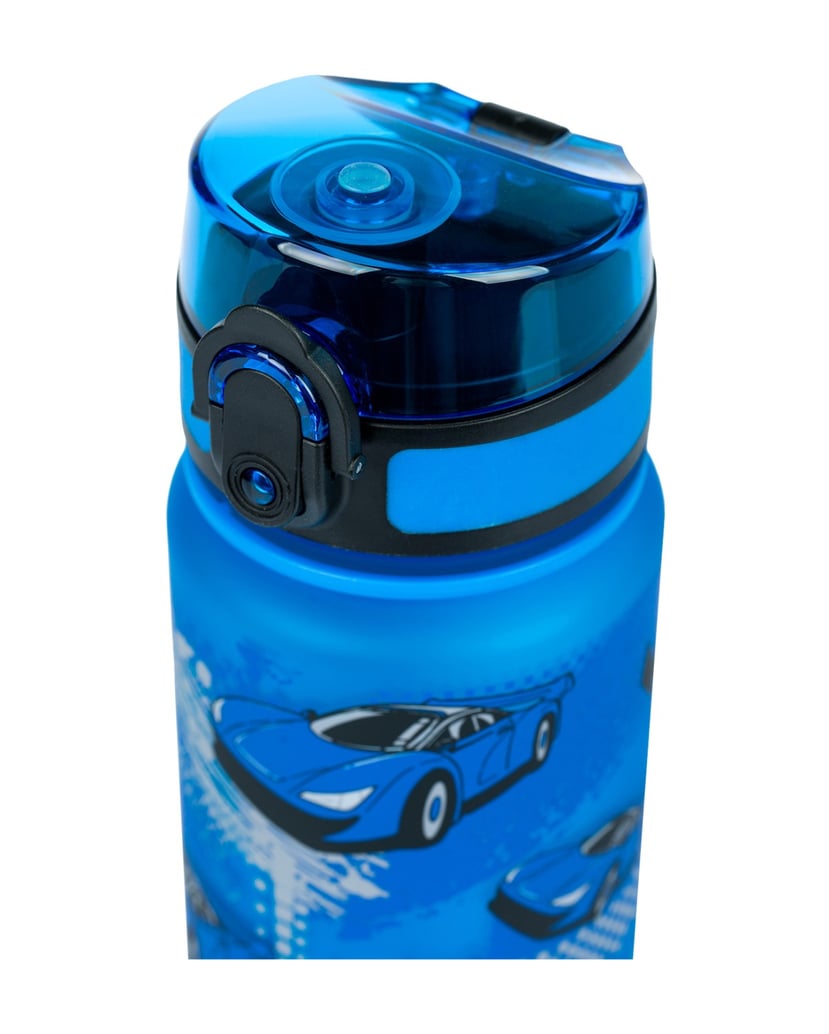 Baagl-Tritan-Trinkflasche-Autos,-500-ml-blau