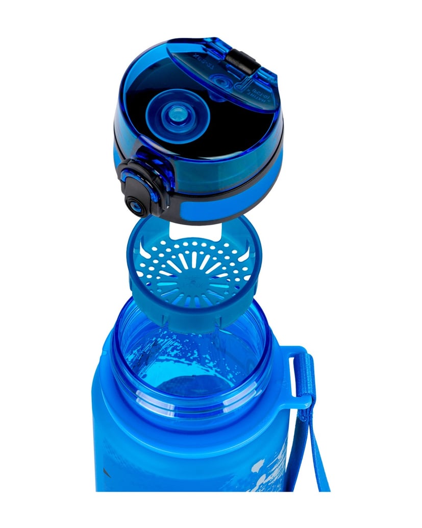 Baagl-Tritan-Trinkflasche-Autos,-500-ml-blau