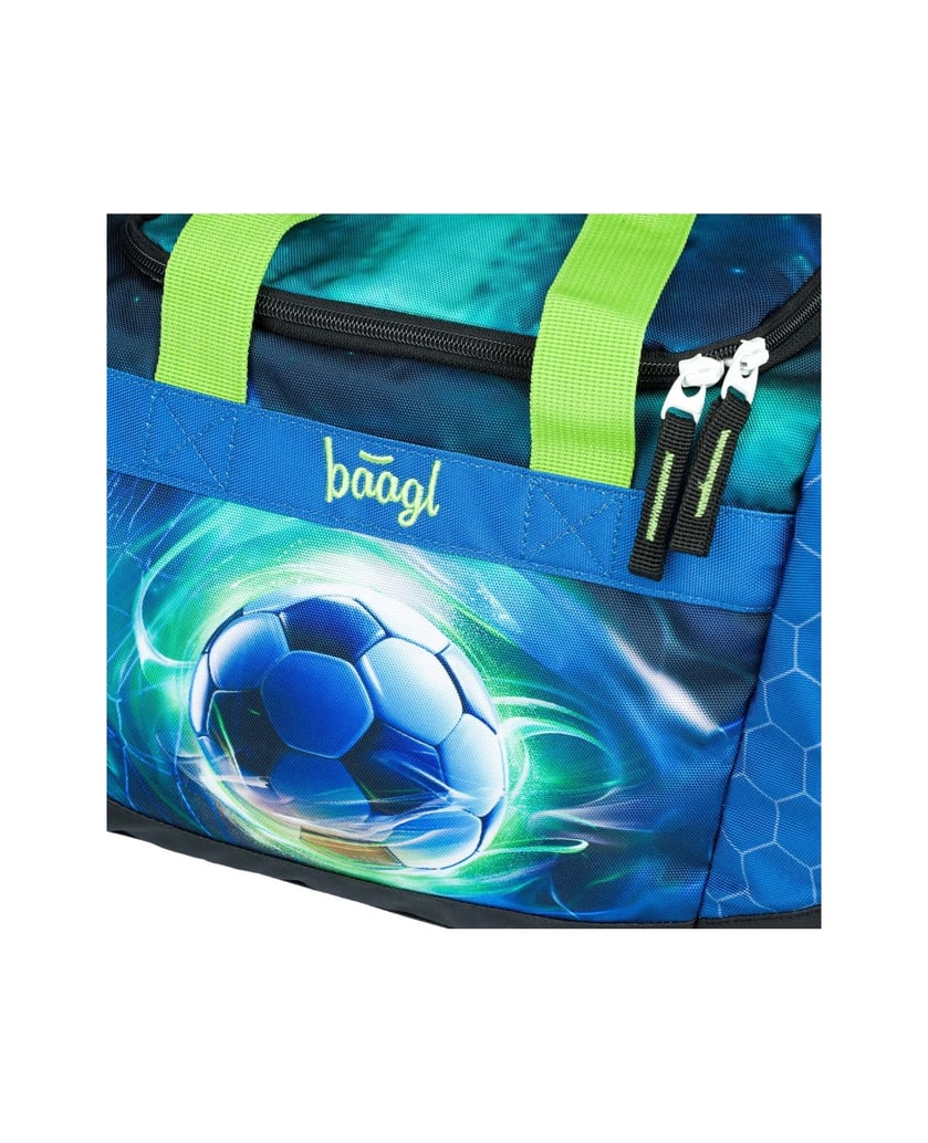 Baagl-Kinder-Sporttasche-Fußball-Ball-blau