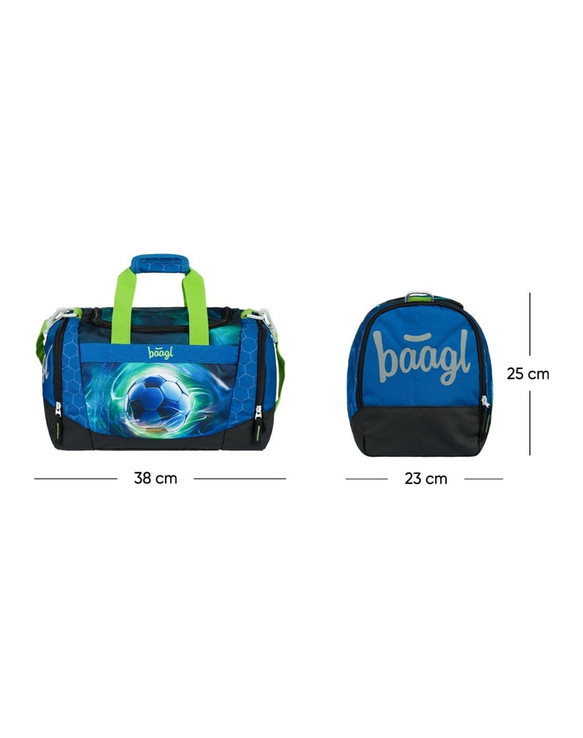 Baagl-Kinder-Sporttasche-Fußball-Ball-blau