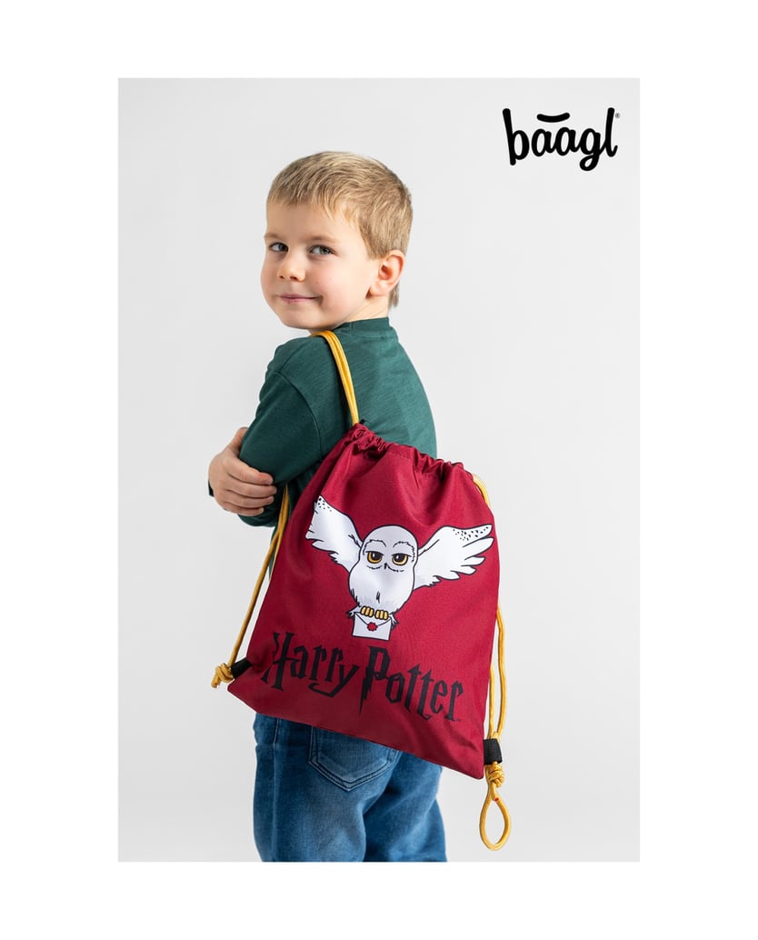 Baagl-Kindergartenbeutel-Harry-Potter-Hedwig-rot