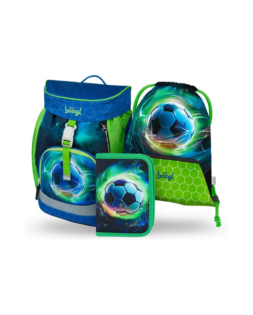 Baagl-Airy-Fussball-Ball-Rucksack-Set-3tlg-blau