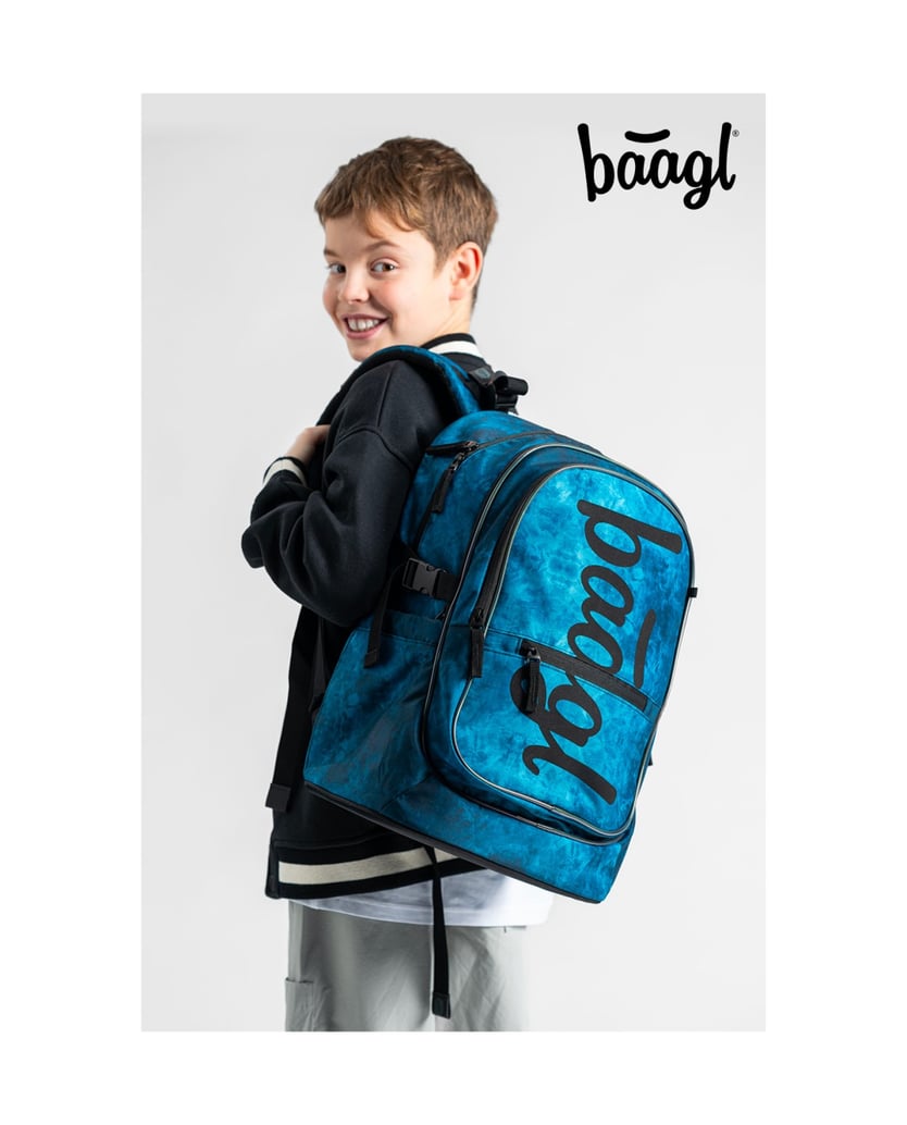 Baagl-Core-Ocean-Rucksack-Set-3tlg-blau