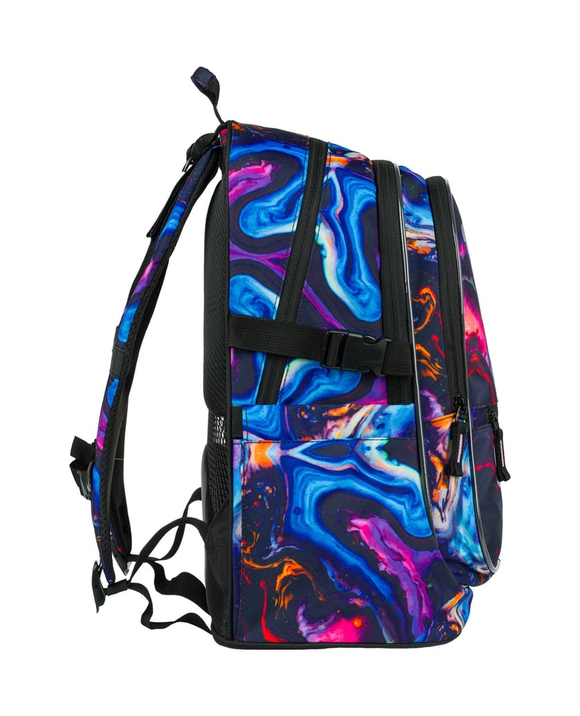 Baagl-Core-Marble-Rucksack-Set-3tlg-lila
