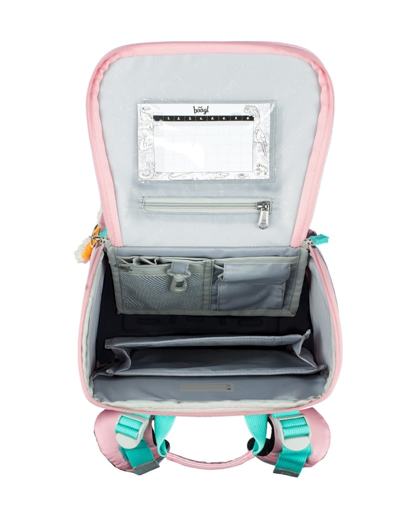 Baagl-Zippy-Regenbogen-Schulranzen-Set-3tlg-rosa