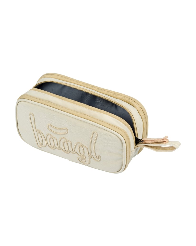 Baagl-Student-Federmäppchen-Etue-Beige-beige