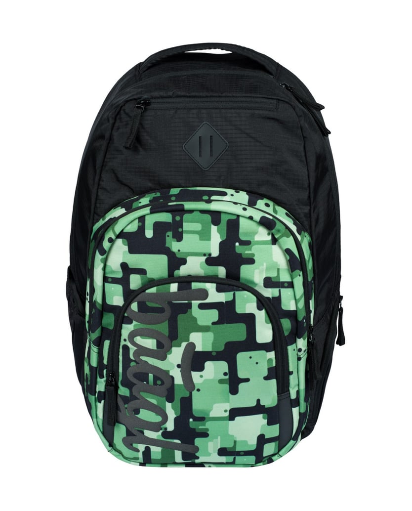 Baagl-Coolmate-Green-Rucksack-Set-3tlg-schwarz