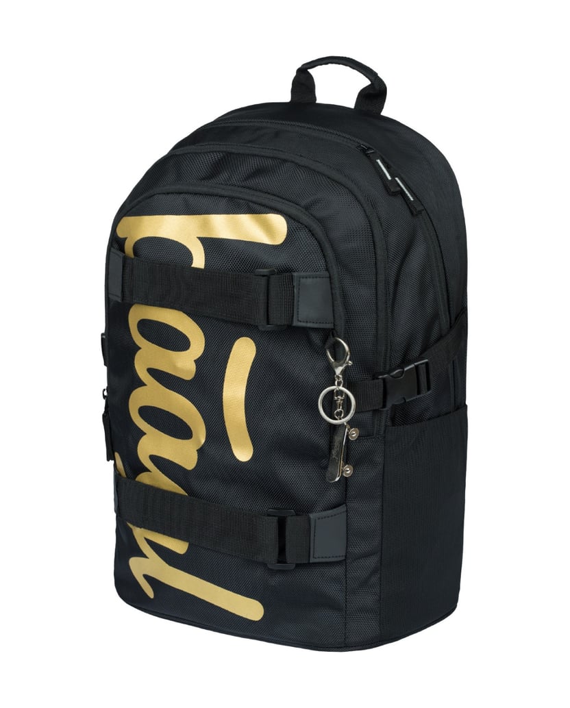 Baagl-Schulrucksack-Skate-Gold