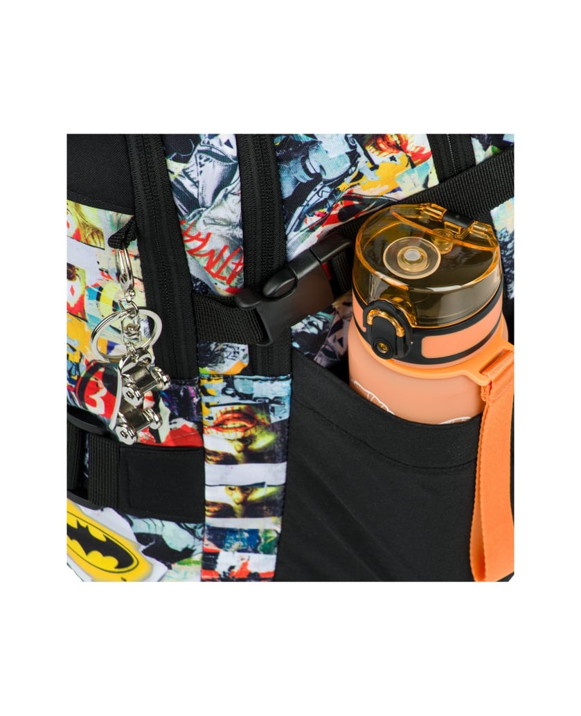 Baagl-Schulrucksack-Skate-Batman-Comics-multicolor