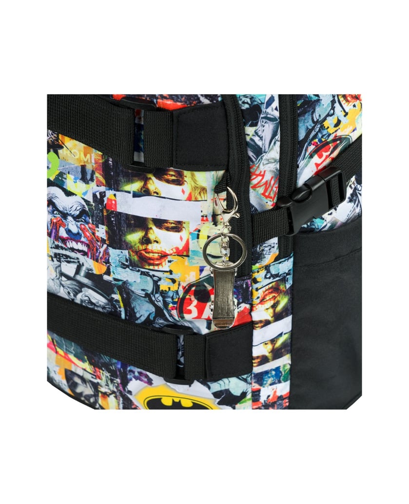 Baagl-Schulrucksack-Skate-Batman-Comics-multicolor