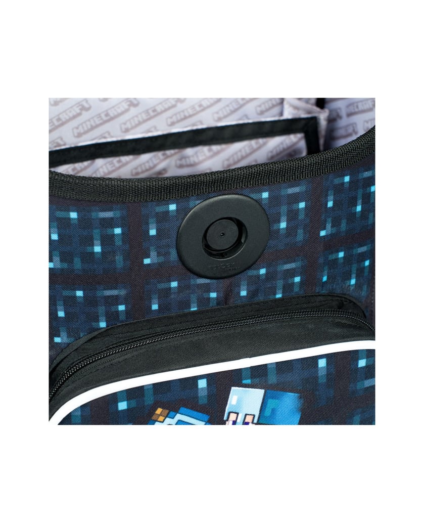Baagl-Schulranzen-Ergo-Minecraft-Blue-Axe-blau
