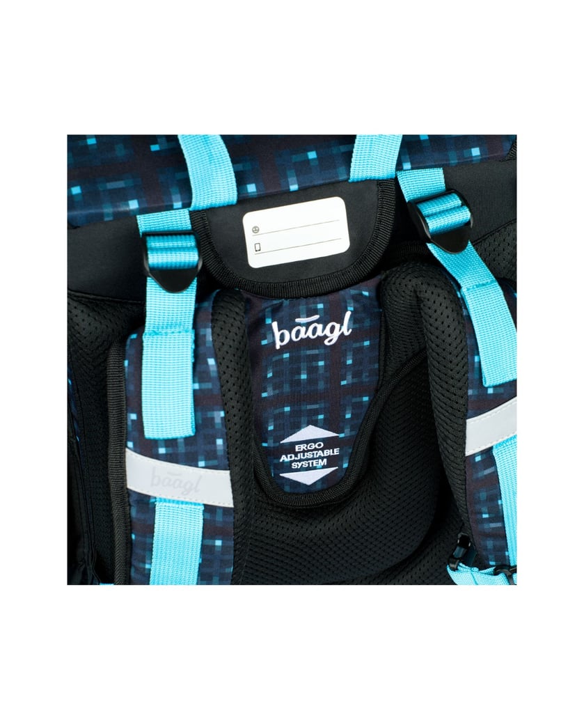 Baagl-Schulranzen-Ergo-Minecraft-Blue-Axe-blau