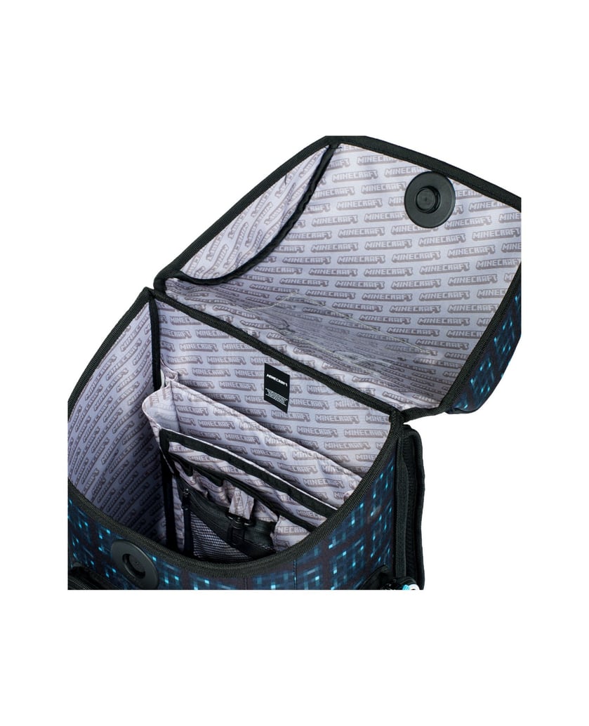 Baagl-Schulranzen-Ergo-Minecraft-Blue-Axe-blau