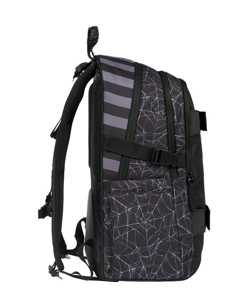 Baagl-Schulrucksack-Skate-Wednesday-Nevermore-schwarz