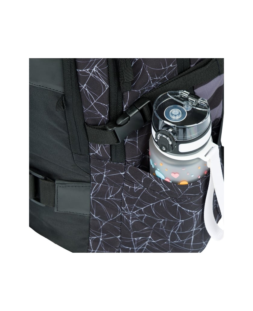 Baagl-Schulrucksack-Skate-Wednesday-Nevermore-schwarz