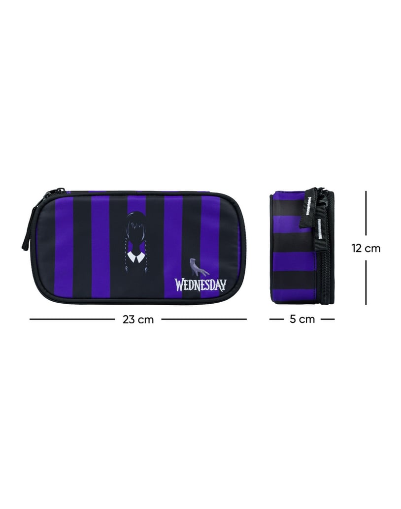 Baagl-Federmäppchen-Etui-Wednesday-schwarz