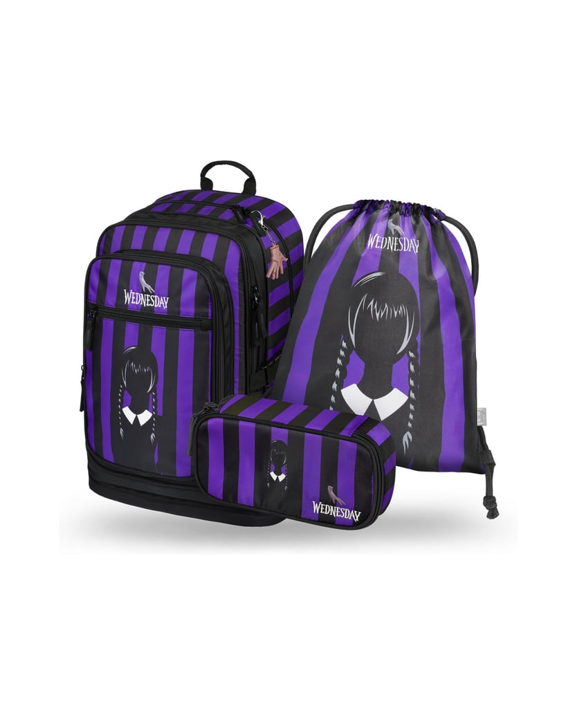 Baagl-Cubic-Wednesday-Rucksack-Set-3tlg-schwarz