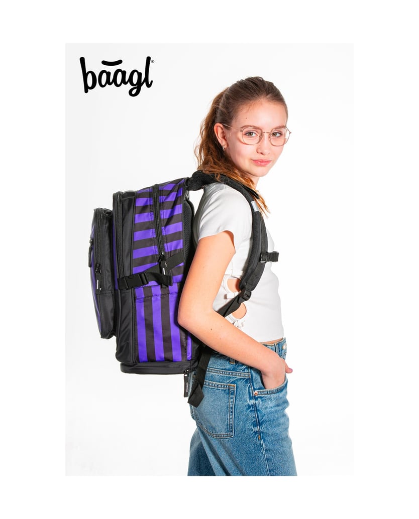 Baagl-Cubic-Wednesday-Rucksack-Set-3tlg-schwarz