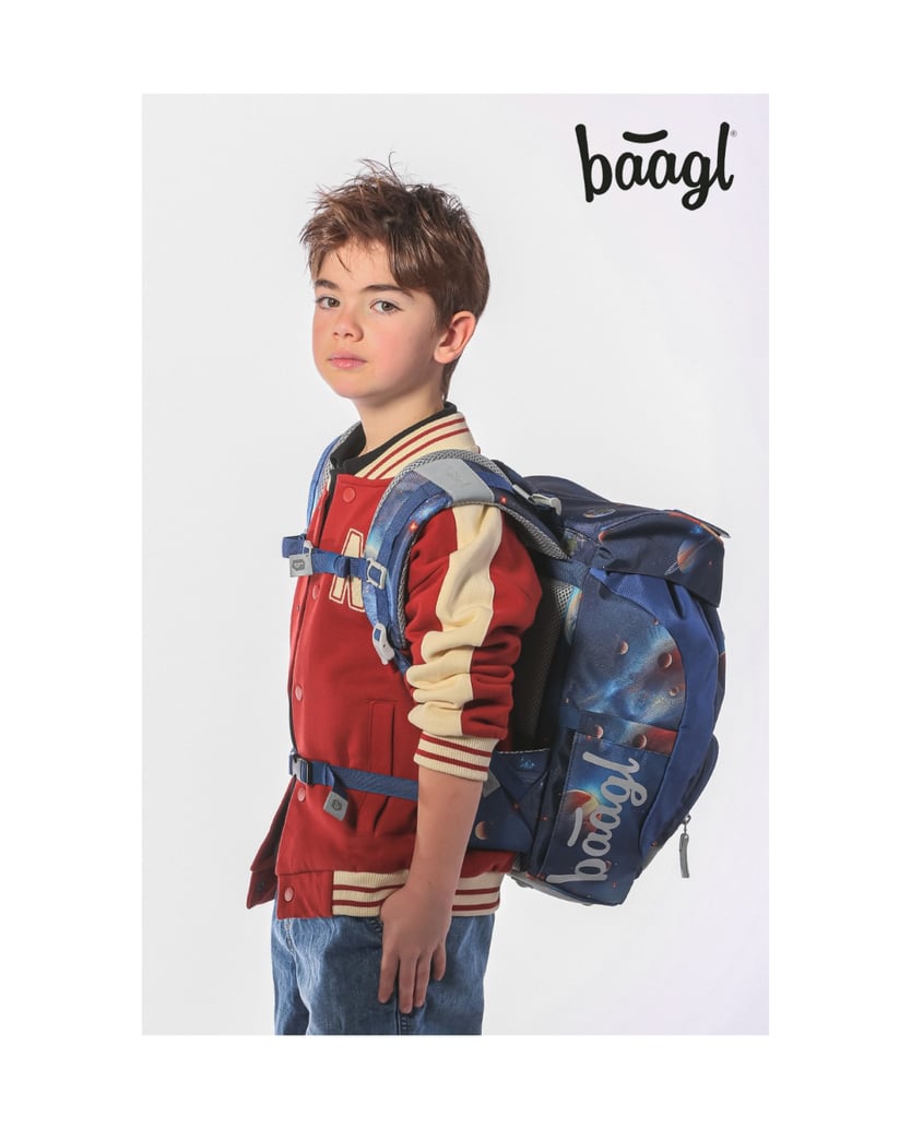 Baagl-AIRY-Weltraum-Rucksack-Set-3tlg-blau
