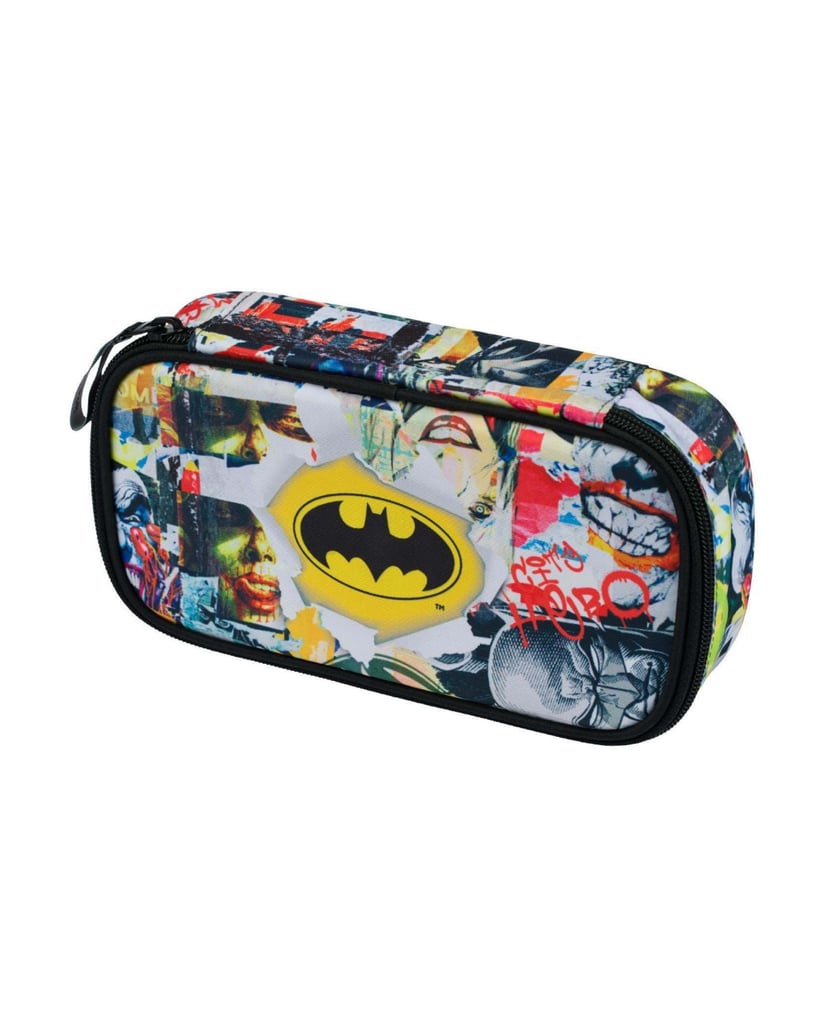 Baagl-Federmäppchen-Etui-Skate-Batman-Comics-multicolor