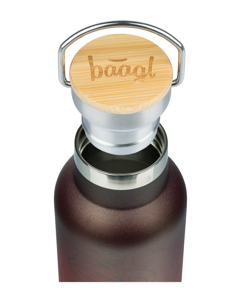 Baagl-Thermoflasche-rot-schwarz,-500-ml-rot