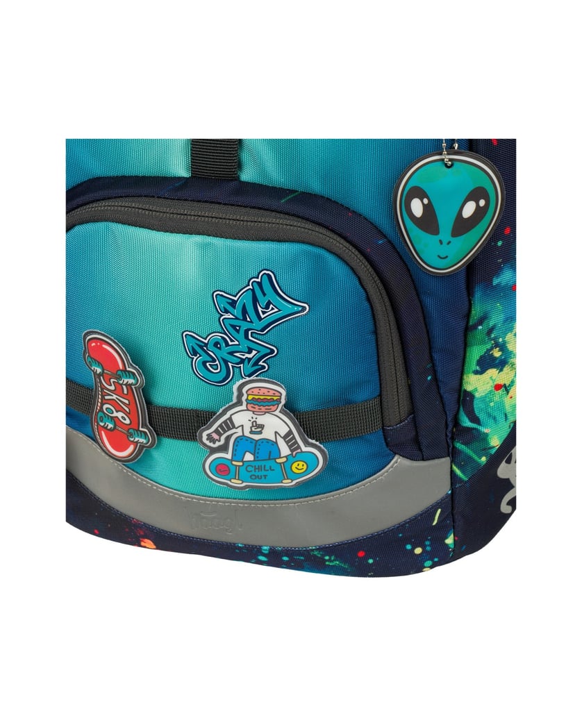 Baagl-Schulrucksack-Airy-Chill-blau