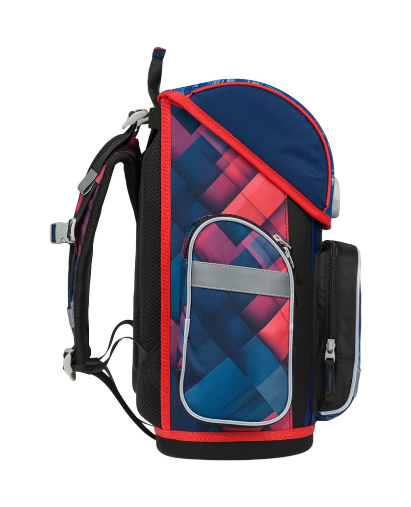 Baagl-Ergo-Lebensretter-Schulranzen-Set-3tlg-blau
