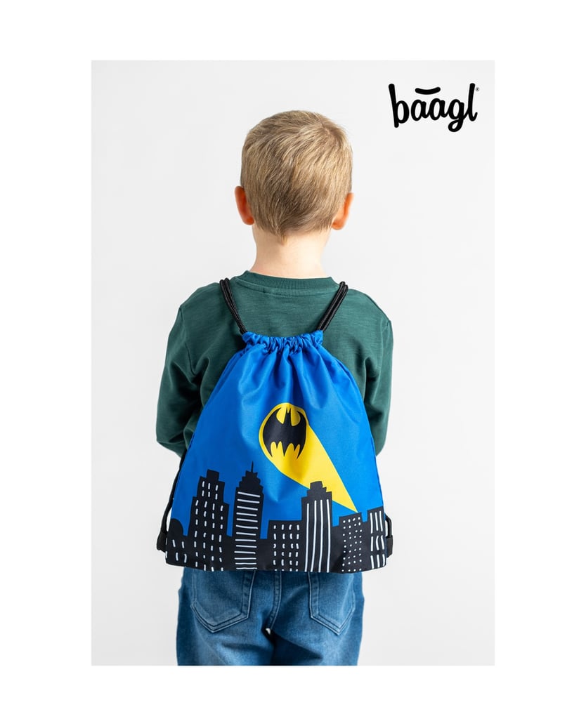 Baagl-Kindergartenbeutel-Batman-Blue-blau