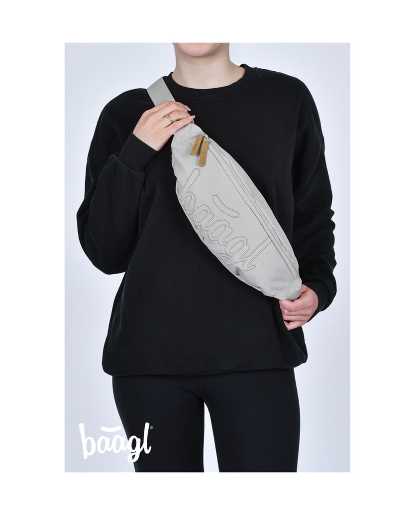 Baagl-Bauchtasche-Snap-Mist-grau