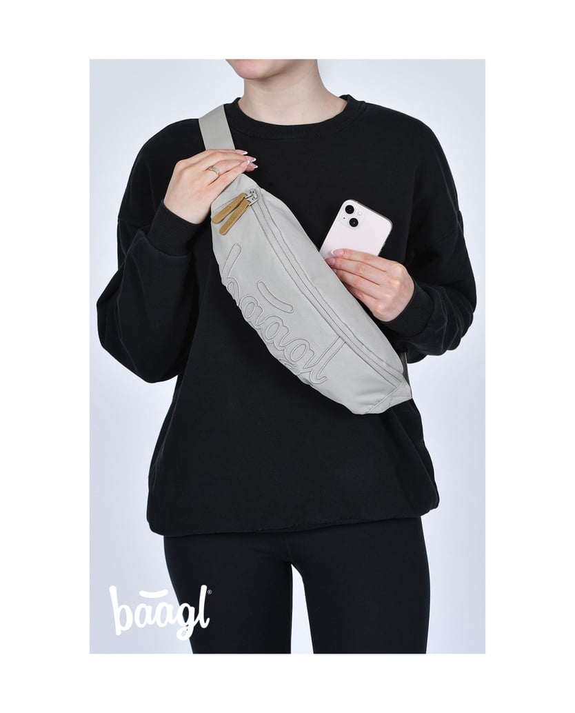Baagl-Bauchtasche-Snap-Mist-grau