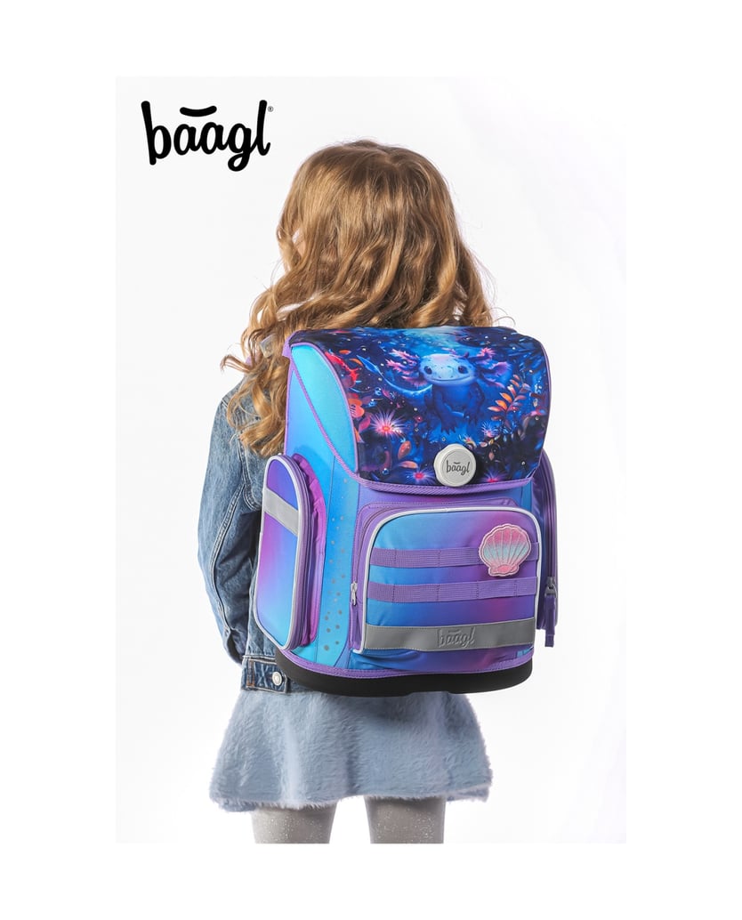 Baagl-Ergo-Axolotl-Schulranzen-Set-3tlg-lila