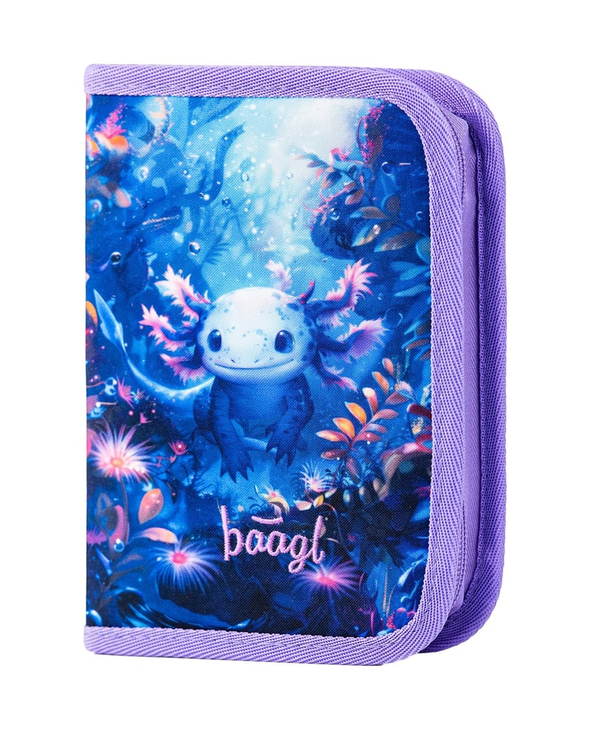 Baagl-Ergo-Axolotl-Schulranzen-Set-3tlg-lila