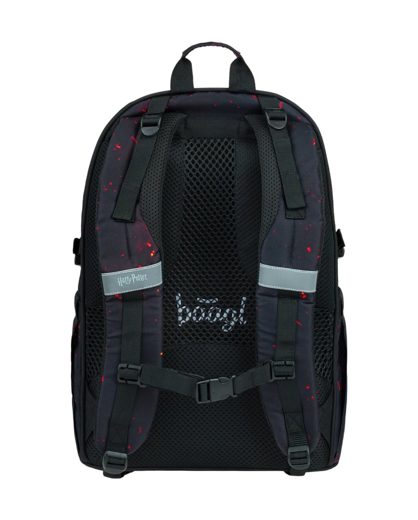 Baagl-Schulrucksack-Core-Harry-Potter-Phönix-schwarz