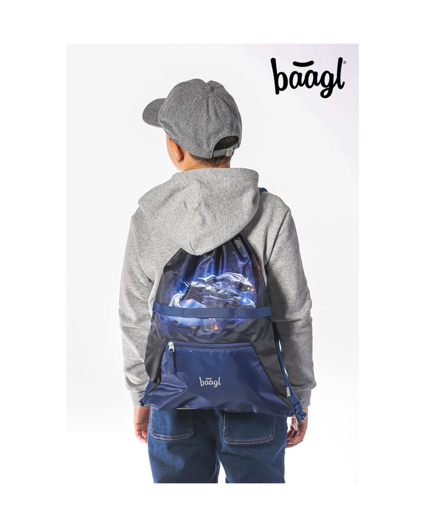 Baagl-Turnbeutel-mit-Tasche-Space-Ship-blau