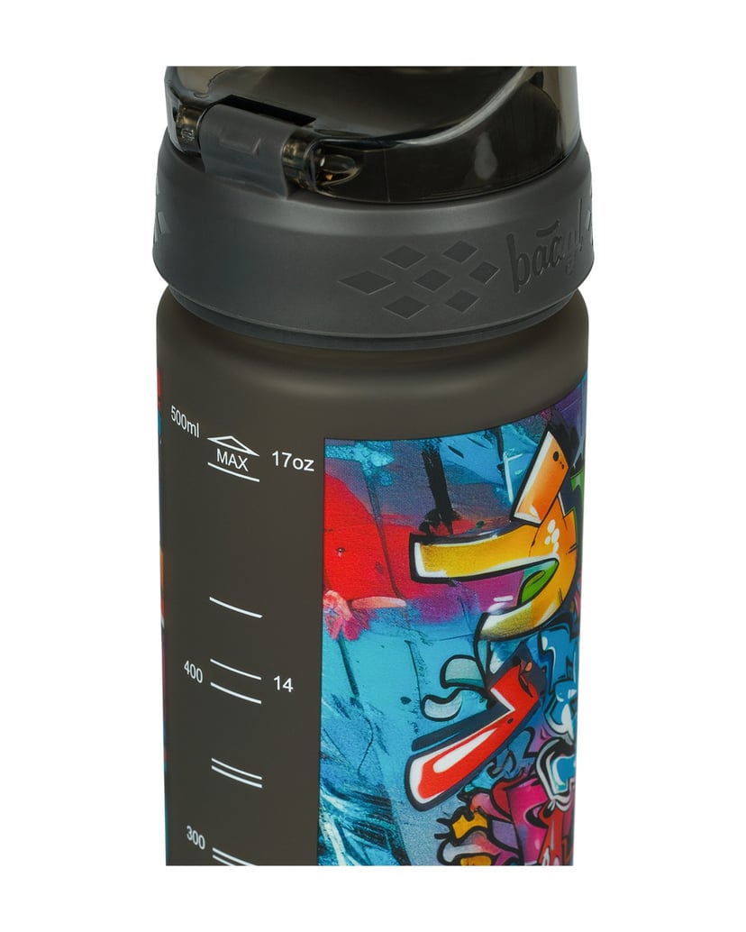 Baagl-Tritan-Trinkflasche-Skatepark,-500-ml-grau