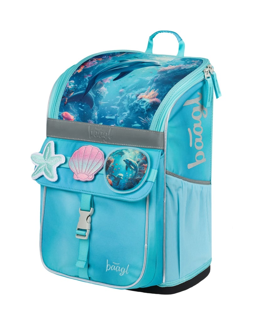Baagl-Schulranzen-Zippy-Delphin-blau