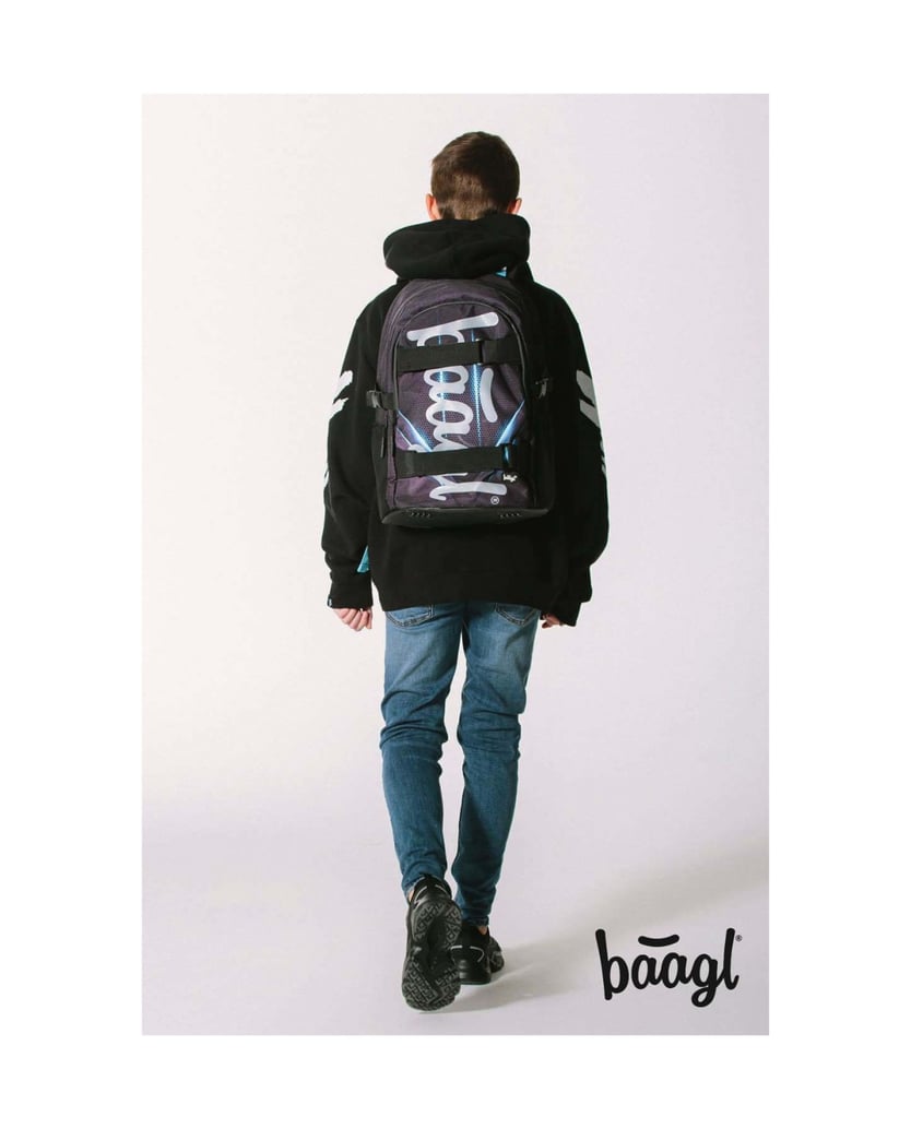 Baagl-Skate-Bluelight-Rucksack-Set-3tlg-schwarz