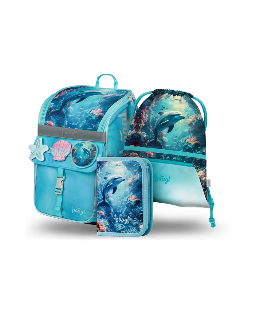 Baagl-Zippy-Delphin-Schulranzen-Set-3tlgl-blau