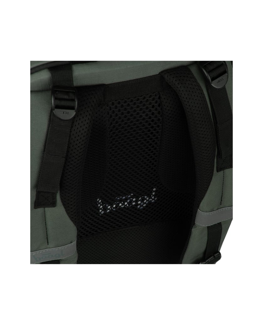Baagl-Schulrucksack-Cubic-Grove-grün