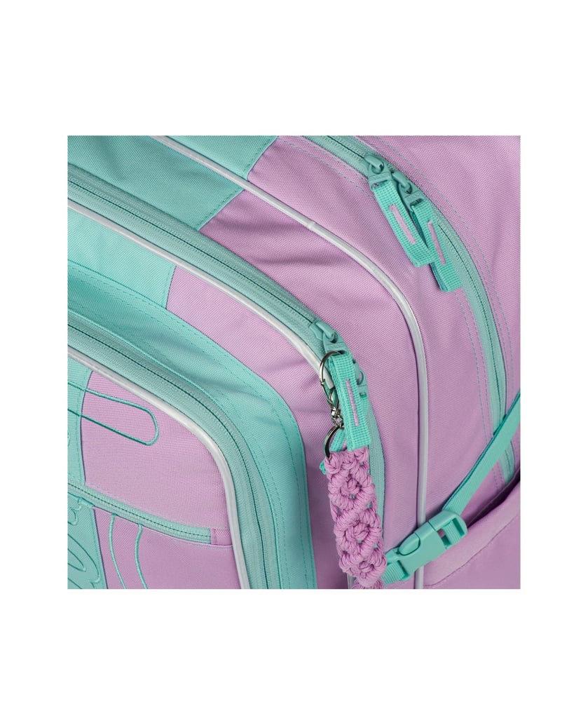 Baagl-Schulrucksack-Cubic-Sweet-lila
