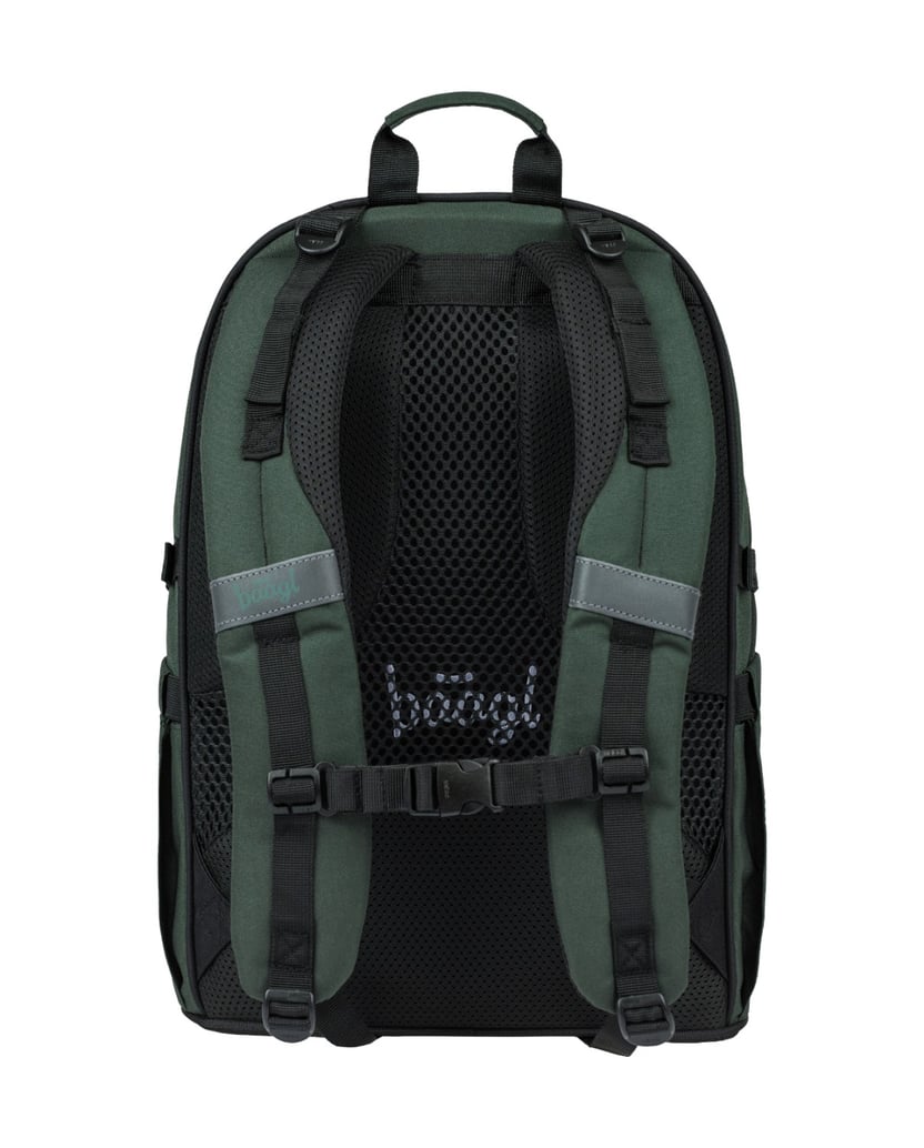 Baagl-Schulrucksack-Skate-Forest-grün